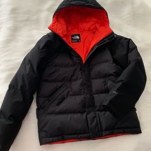 Boys north face winter coat